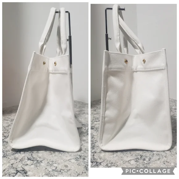 Hammitt Westwood Canvas Cognac Large Tote Bag - Picture 3 of 11